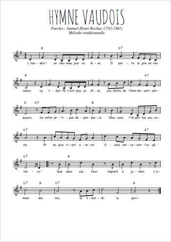 Hymne vaudois